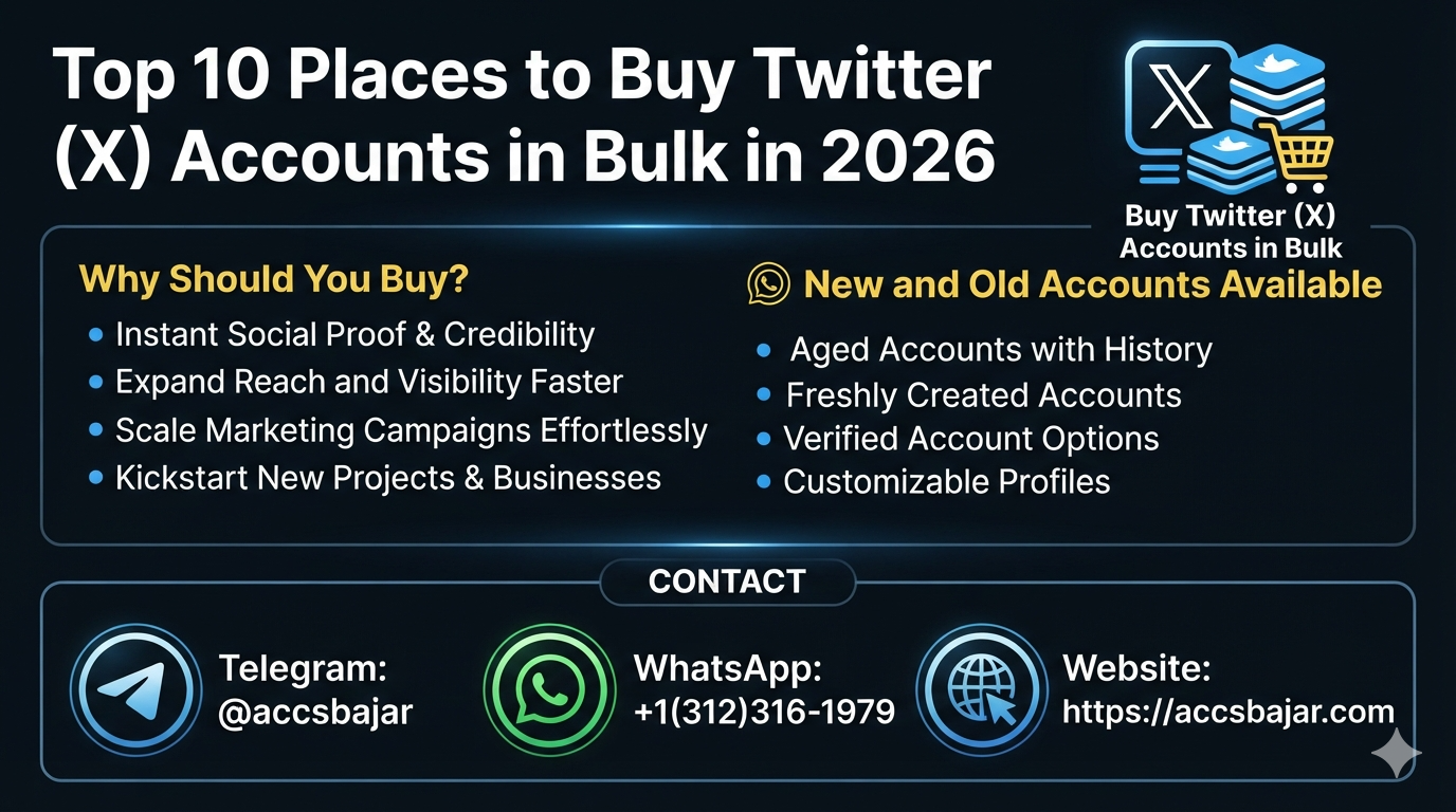 Top 10 Places to Buy Twitter (X) Accounts in Bulk in 2026