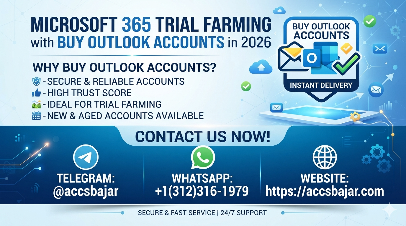 Microsoft 365 Trial Farming with Bought Outlook Accounts in 2026